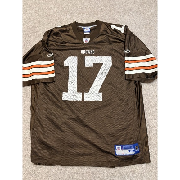 Reebok Other - VTG Y2K Cleveland Browns Braylon Edward's Reebok Jersey NFL #17 Size XL